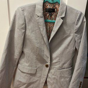 J. Crew Pinstripe Blazer